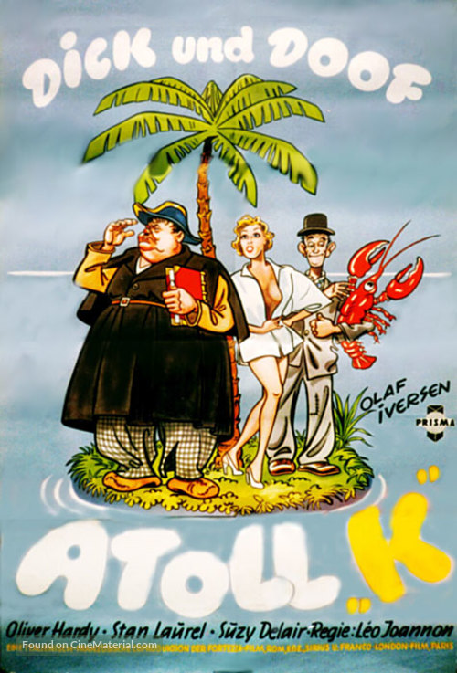Atoll K - German Movie Poster
