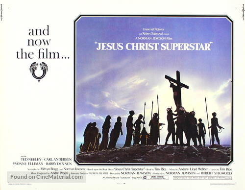 Jesus Christ Superstar - Movie Poster