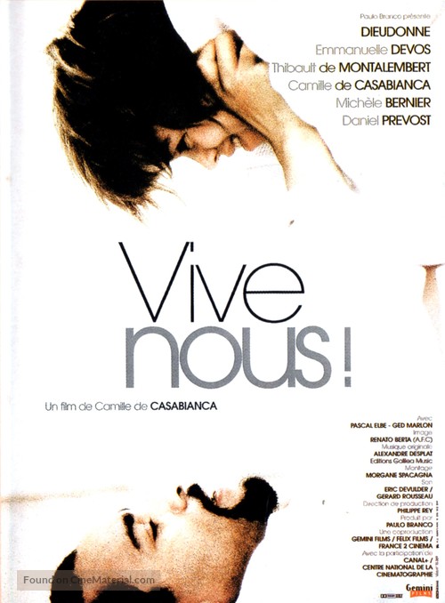 Vive nous! - French Movie Poster