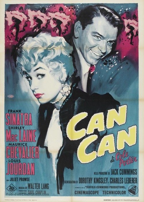 Can-Can - Italian Movie Poster