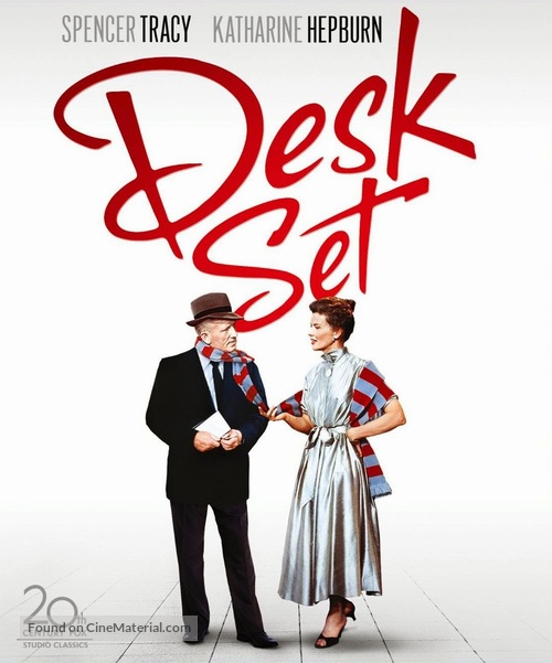 Desk Set - Blu-Ray movie cover