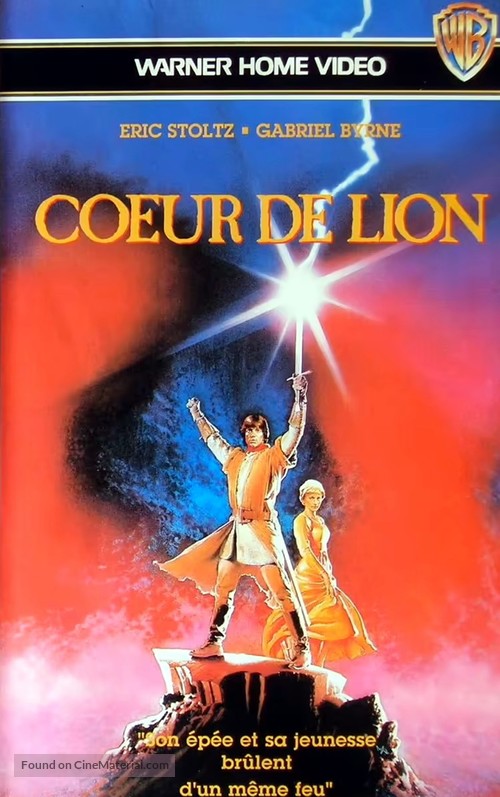 Lionheart - French VHS movie cover