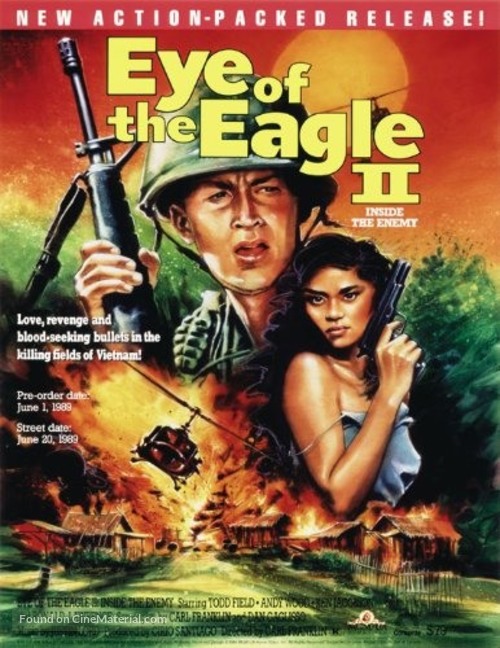 Eye of the Eagle 2: Inside the Enemy - DVD movie cover