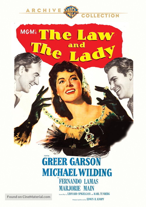 The Law and the Lady - Movie Cover