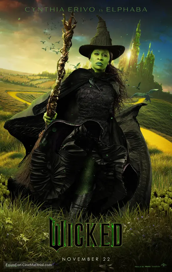 Wicked (2024) movie poster