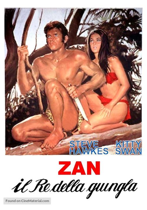 Tarz&aacute;n en la gruta del oro - Italian Movie Poster