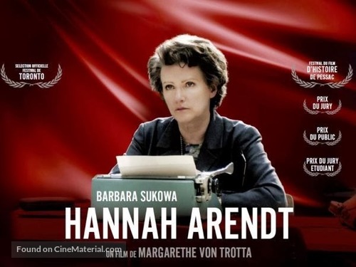 Hannah Arendt - French Movie Poster