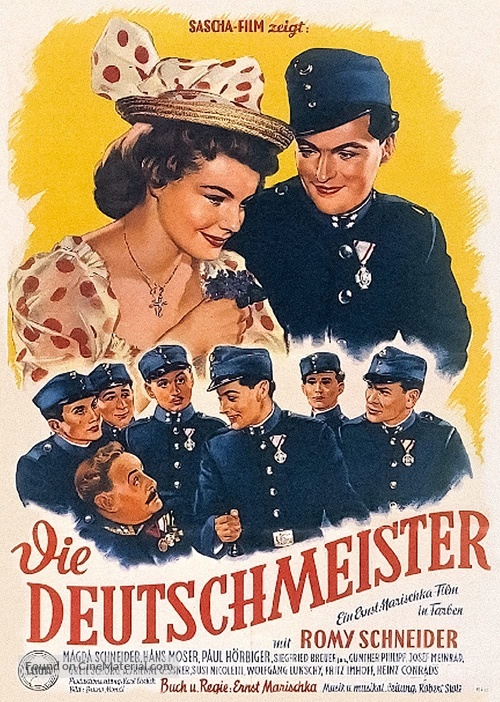 Deutschmeister, Die - German Movie Poster