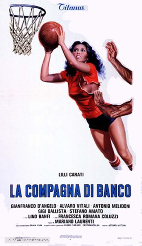 La compagna di banco - Italian Theatrical movie poster