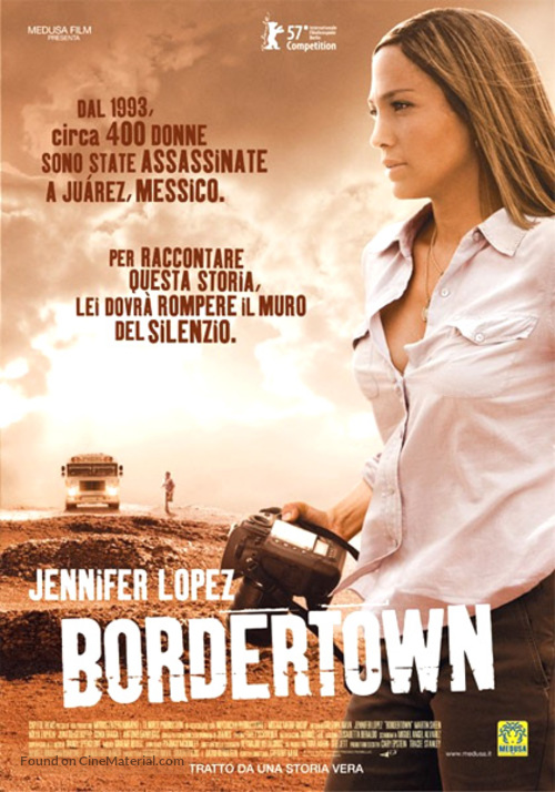 Bordertown - Italian Movie Poster