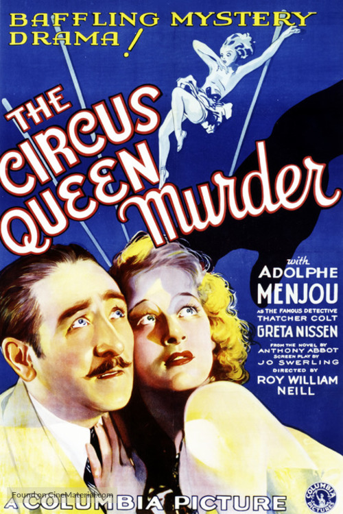 The Circus Queen Murder - Movie Poster