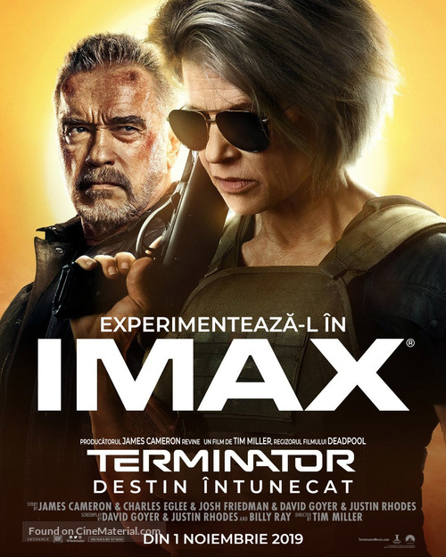 Terminator: Dark Fate - Romanian Movie Poster