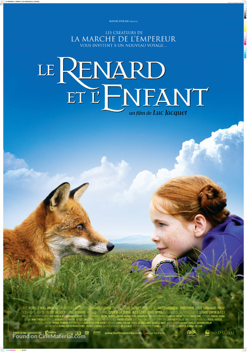 Le renard et l&#039;enfant - Canadian Movie Poster