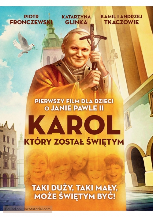 Karol, kt&oacute;ry zostal swietym - Polish DVD movie cover