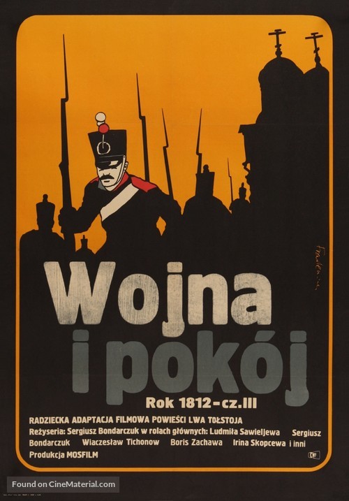 Voyna i mir III: 1812 god - Polish Movie Poster