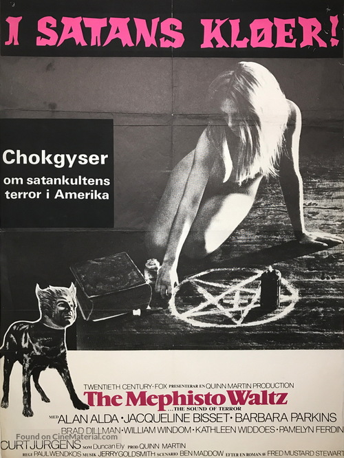 The Mephisto Waltz - Danish Movie Poster