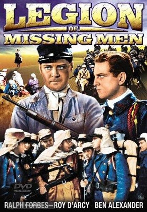 The Legion of Missing Men - DVD movie cover