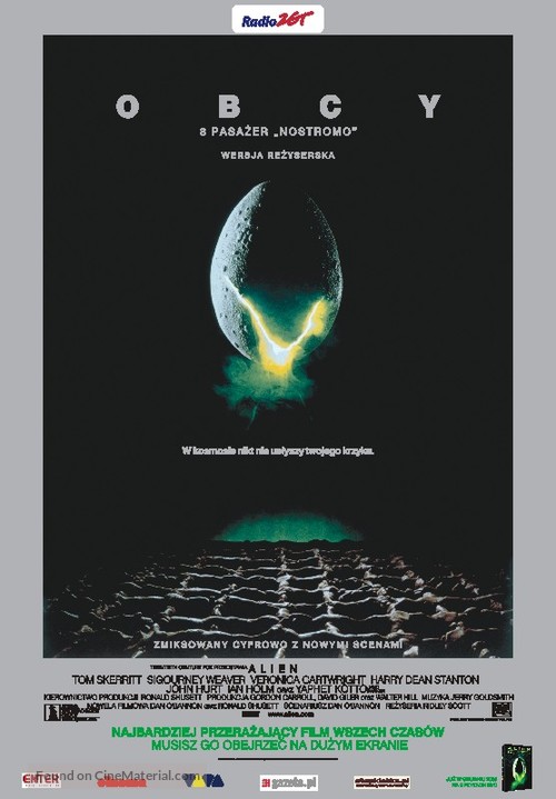 Alien - Polish Video release movie poster