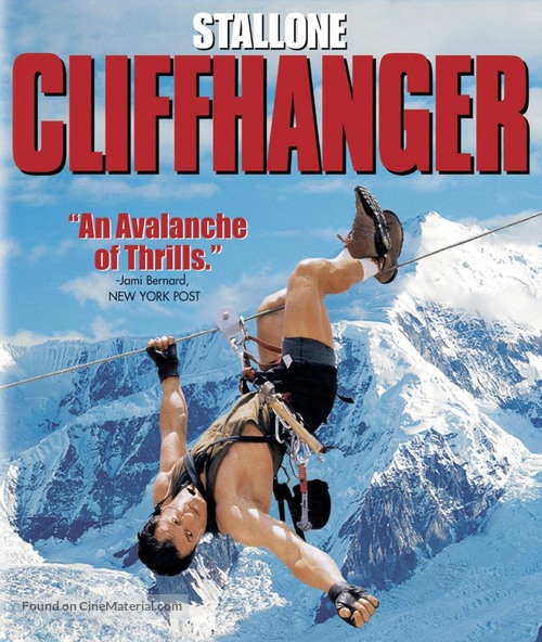 Cliffhanger - Blu-Ray movie cover