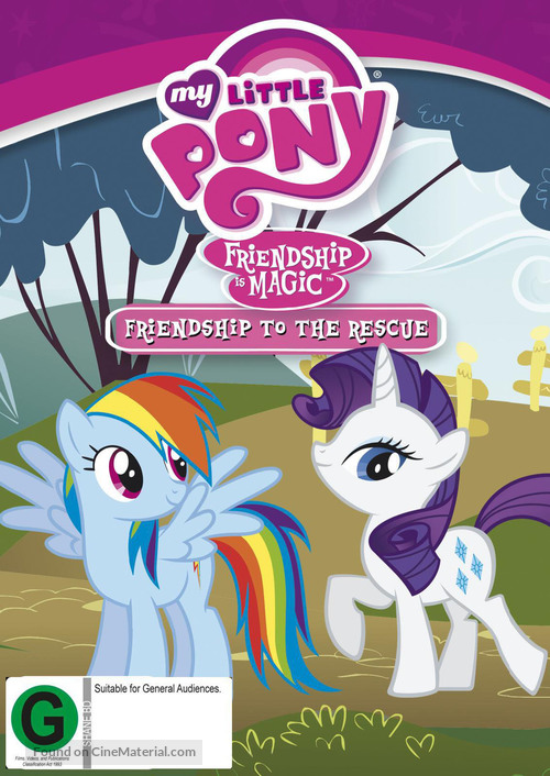 &quot;My Little Pony: Friendship Is Magic&quot; - New Zealand DVD movie cover