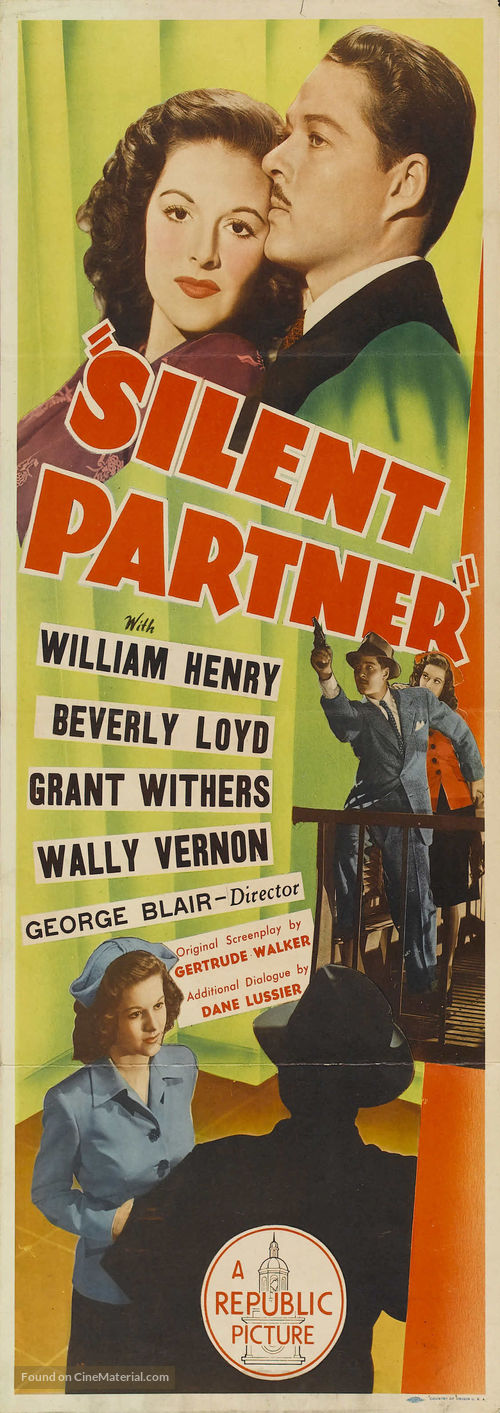 Silent Partner - Movie Poster