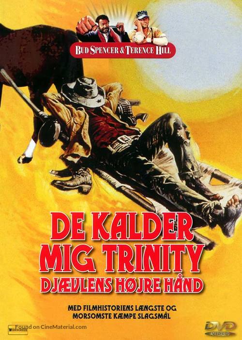 Lo chiamavano Trinit&agrave; - Danish DVD movie cover
