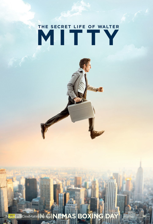 The Secret Life of Walter Mitty - Australian Movie Poster