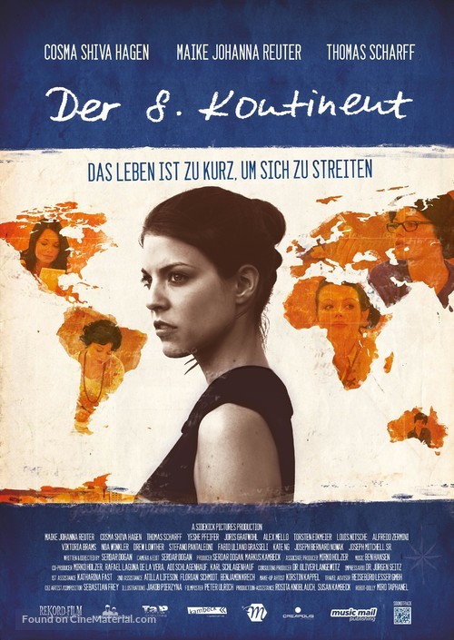 Der 8. Kontinent - German Movie Poster