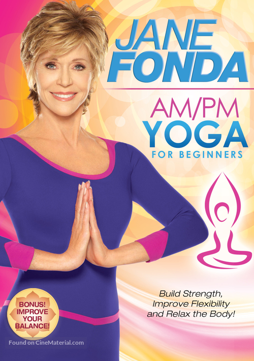 Jane Fonda AM/PM Yoga for Beginners - DVD movie cover