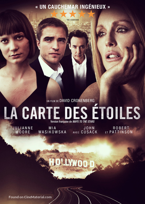 Maps to the Stars - Canadian Movie Cover