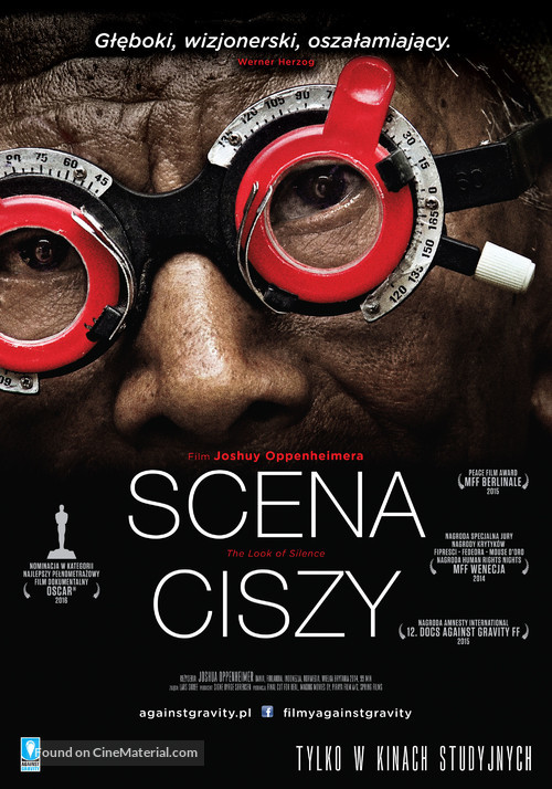 The Look of Silence - Polish Movie Poster