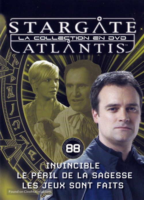 &quot;Stargate: Atlantis&quot; - French DVD movie cover