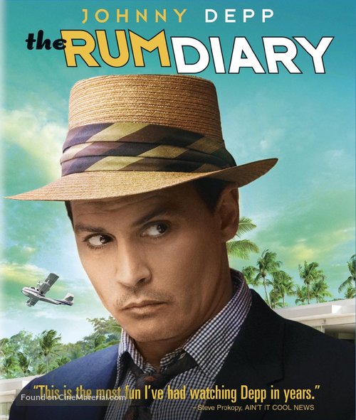 The Rum Diary - Blu-Ray movie cover