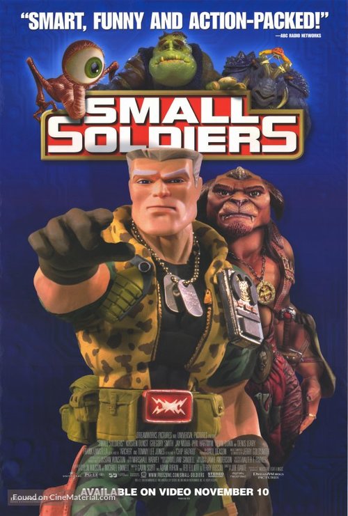 Small Soldiers - Video release movie poster