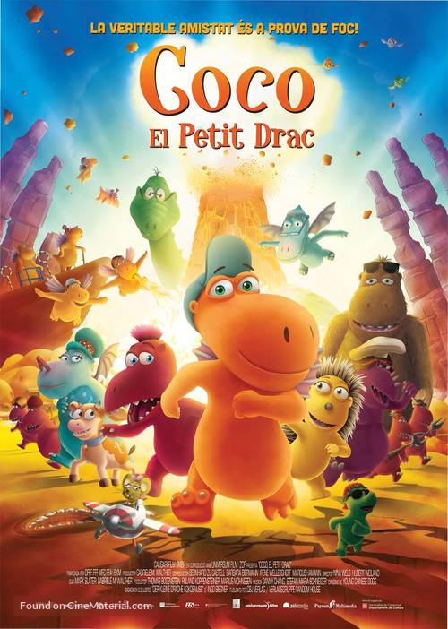 Der kleine Drache Kokosnuss - Andorran Movie Poster