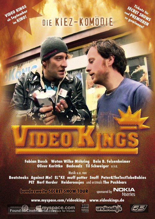 Video Kings - German poster