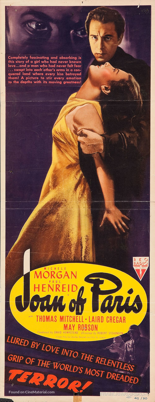 Joan of Paris - Movie Poster