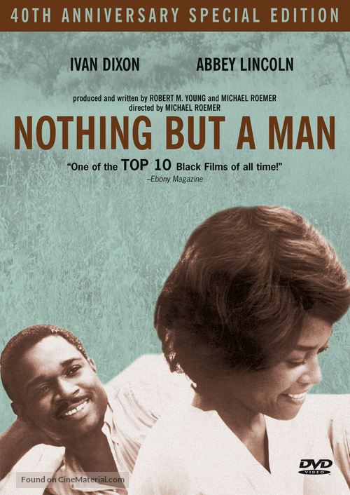Nothing But a Man - DVD movie cover