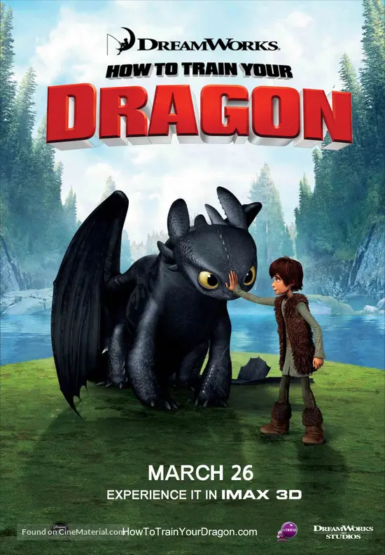 How to Train Your Dragon - Movie Poster