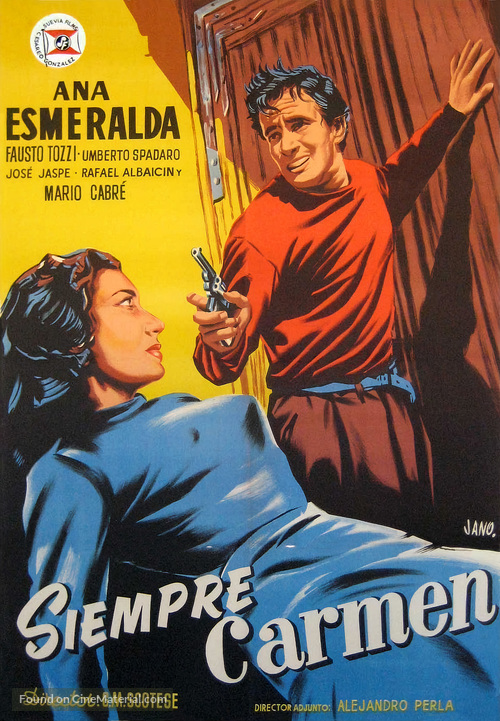 Carmen proibita - Spanish Movie Poster