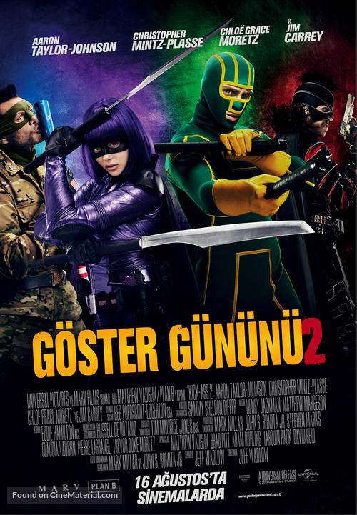Kick-Ass 2 - Turkish Movie Poster