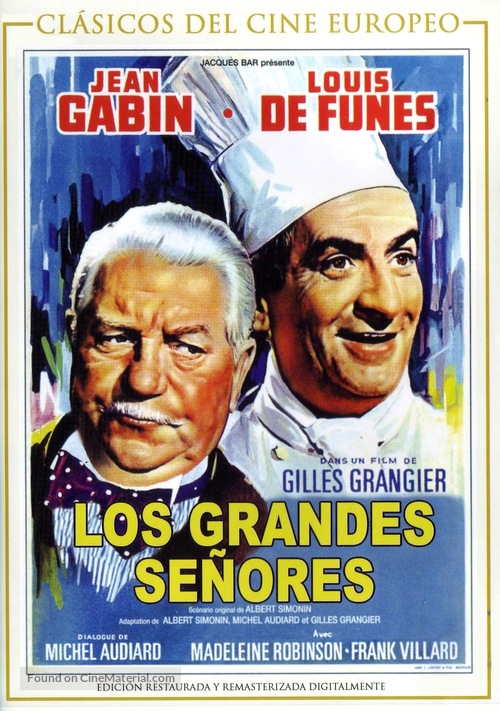 Le gentleman d&#039;Epsom - Spanish DVD movie cover