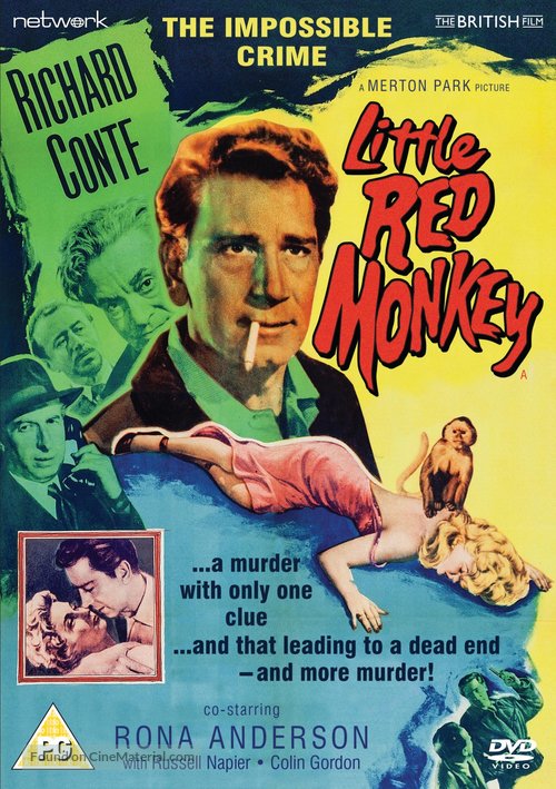 Little Red Monkey - British DVD movie cover