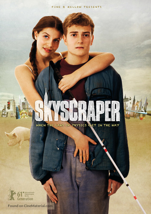 Skyskraber - British Movie Poster