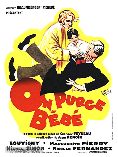 On purge b&egrave;b&egrave; - French Movie Poster