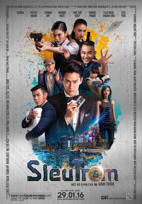 Bitcoins Heist - Vietnamese Movie Poster