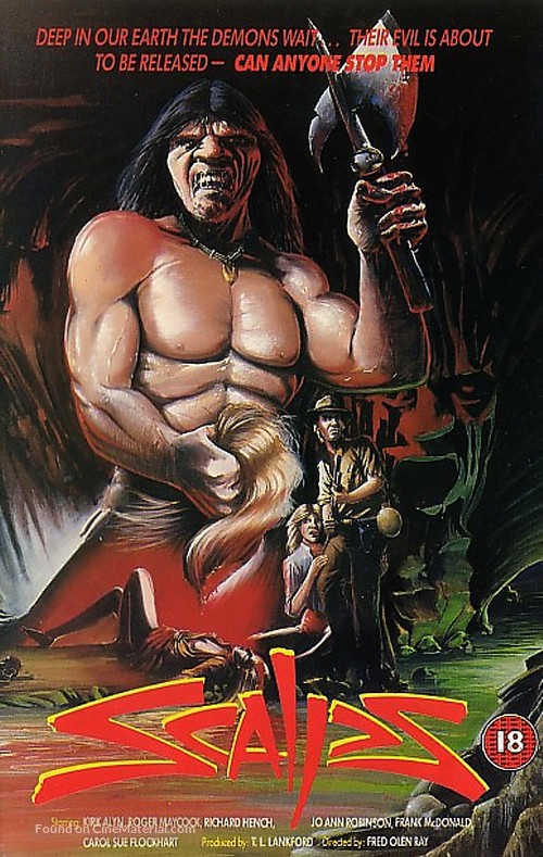 Scalps - British VHS movie cover