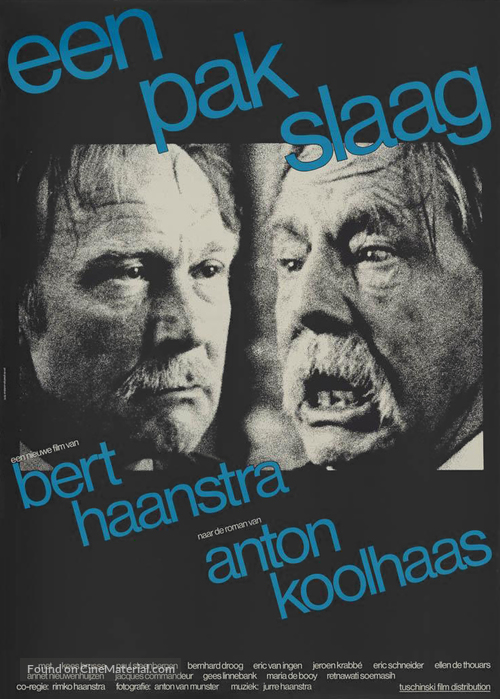 Een pak slaag - Dutch Movie Poster