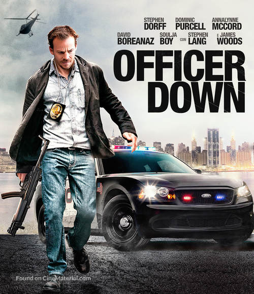 Officer Down - Italian Blu-Ray movie cover