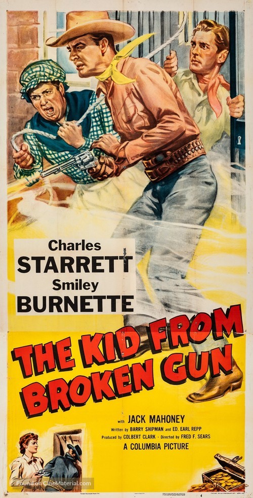 The Kid from Broken Gun - Movie Poster